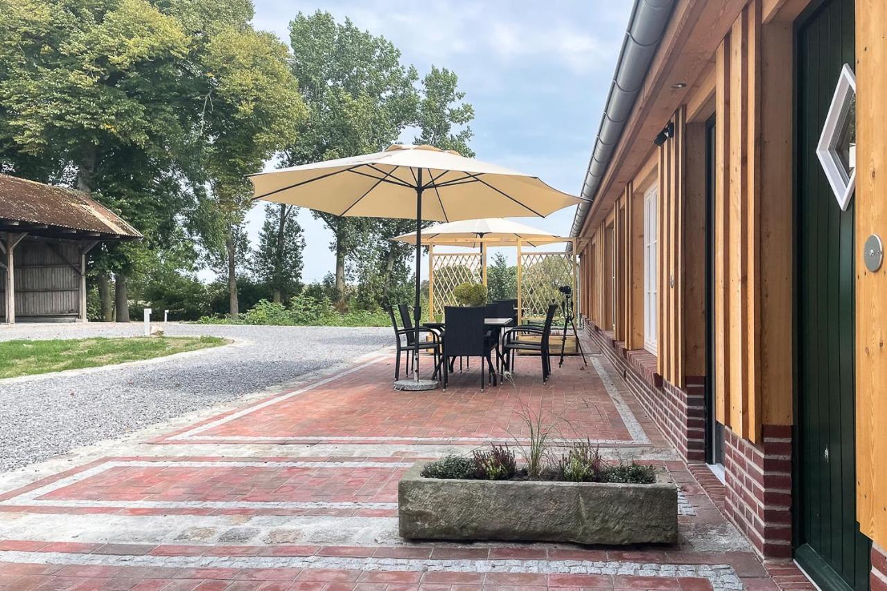 Gut Gross Fedderwarden, Ferienwohnung Mettje Butjadingen Dış mekan fotoğraf